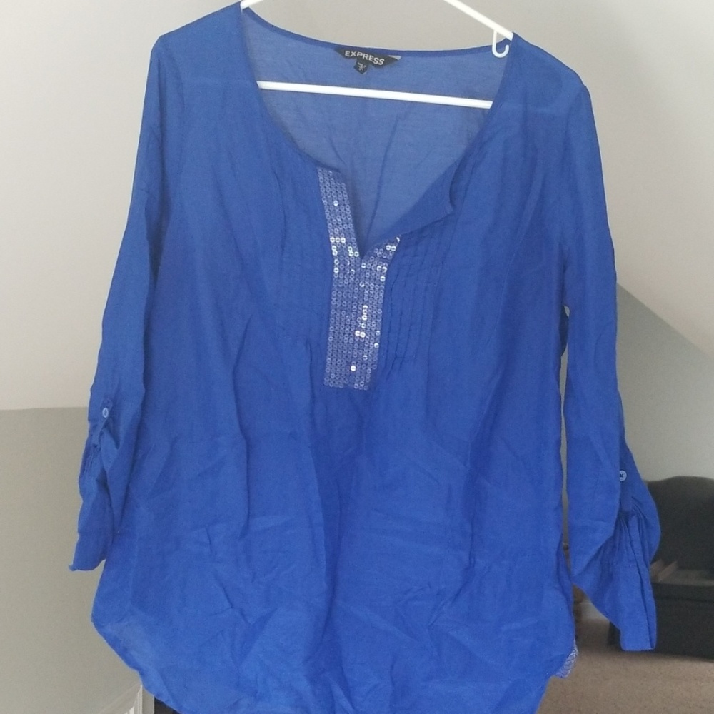 Sequin express top